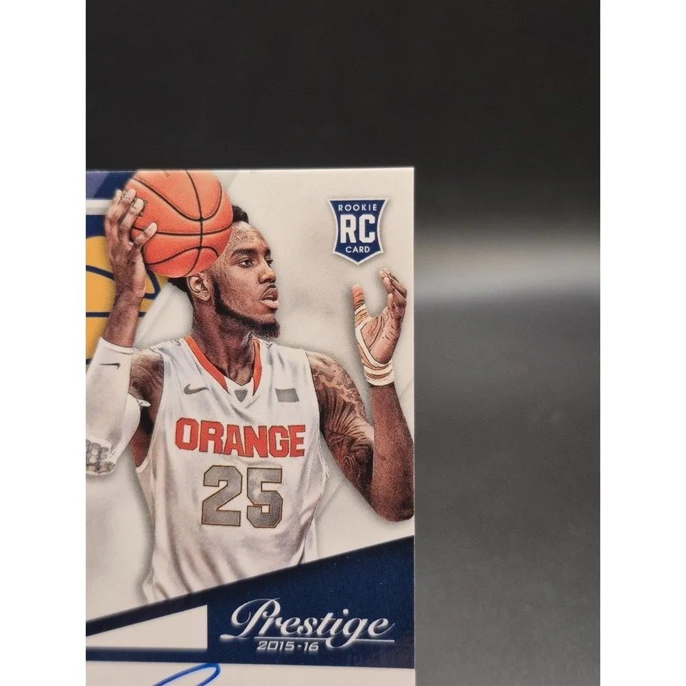 2015 Panini Rakeem Christmas PPS-RC Prestigious Premieres Auto /299 RC Pacers